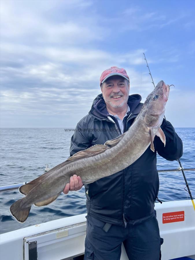 11 lb 13 oz Ling (Common) by Neil Fell-Edwards