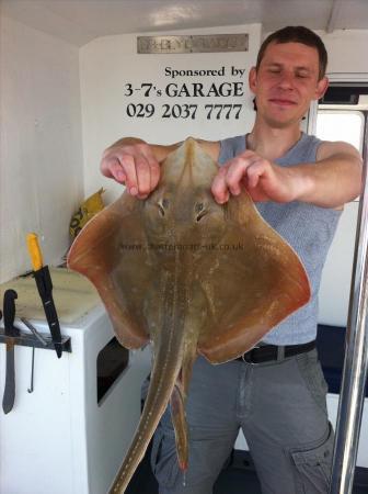 8 lb 6 oz Small-Eyed Ray by donatas