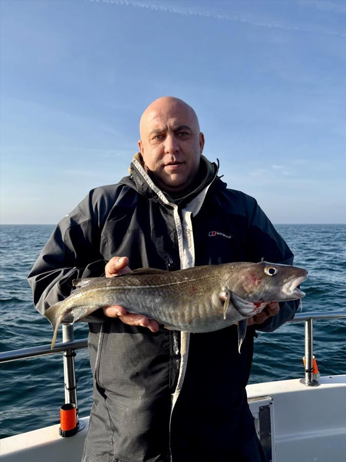 4 lb 12 oz Cod by Shaun Cuttle