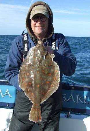 4 lb Plaice by Dave Palmer