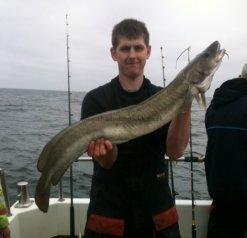 14 lb 8 oz Ling (Common) by Anthony Parry