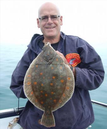 4 lb Plaice by John Billett