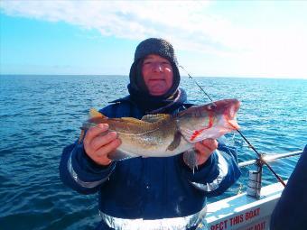 3 lb 3 oz Cod by Arthur Warmsley.