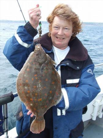 4 lb 3 oz Plaice by Denise Youngs