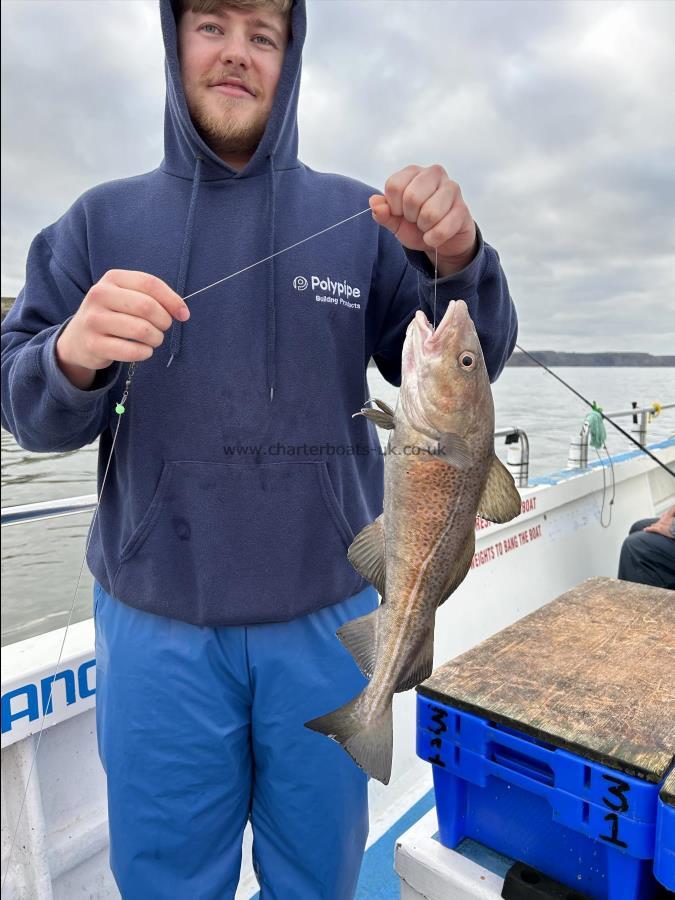 3 lb 3 oz Cod by Jacob.