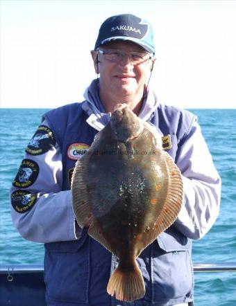 3 lb 5 oz Plaice by Andy Collings