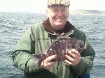 3 lb 2 oz Black Sea Bream by unknown