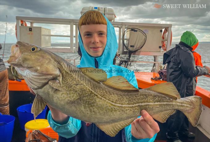 8 lb Cod by Henry Sharp