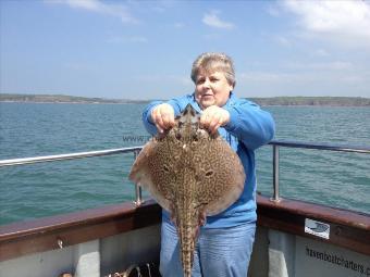 5 lb 8 oz Thornback Ray by Alison