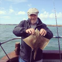 4 lb 8 oz Spotted Ray by Pops