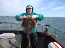 6 lb Thornback Ray by Big Rons' mate