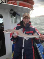 6 lb Smooth-hound (Common) by Stewart Mendez